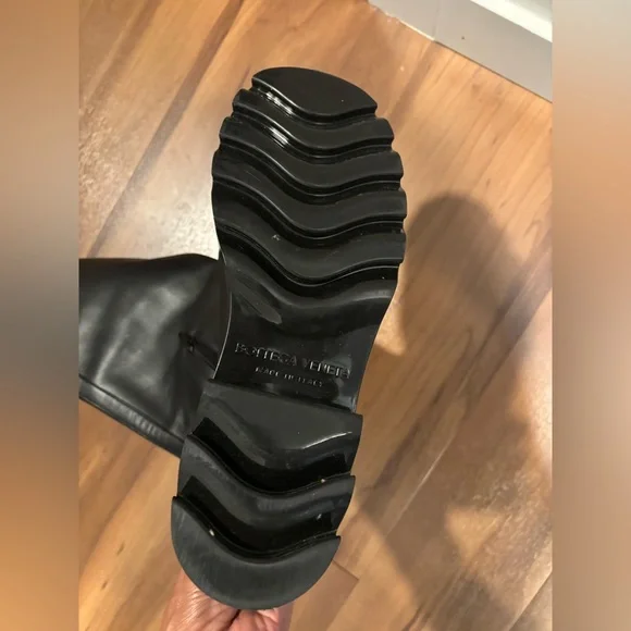 Bottega Veneta Leather Thigh High Boots size 40 black - Picture 6 of 9